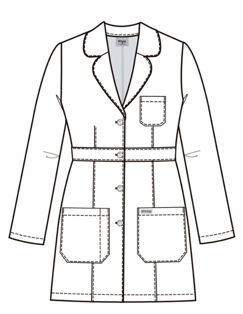 Bata médica Grey's Anatomy estilo regular para mujer