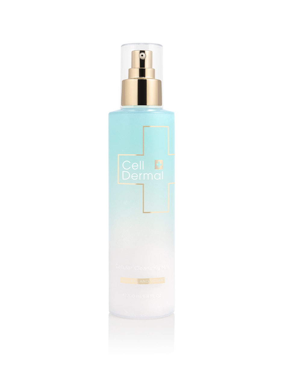 Crema facial recomendada para limpiar día y noche Cellular Cleansing Milk para piel normal y seca