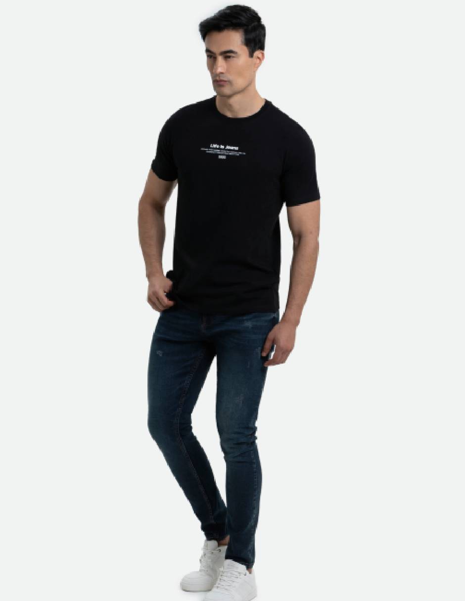 Jeans Skinny desgastado para hombre 3