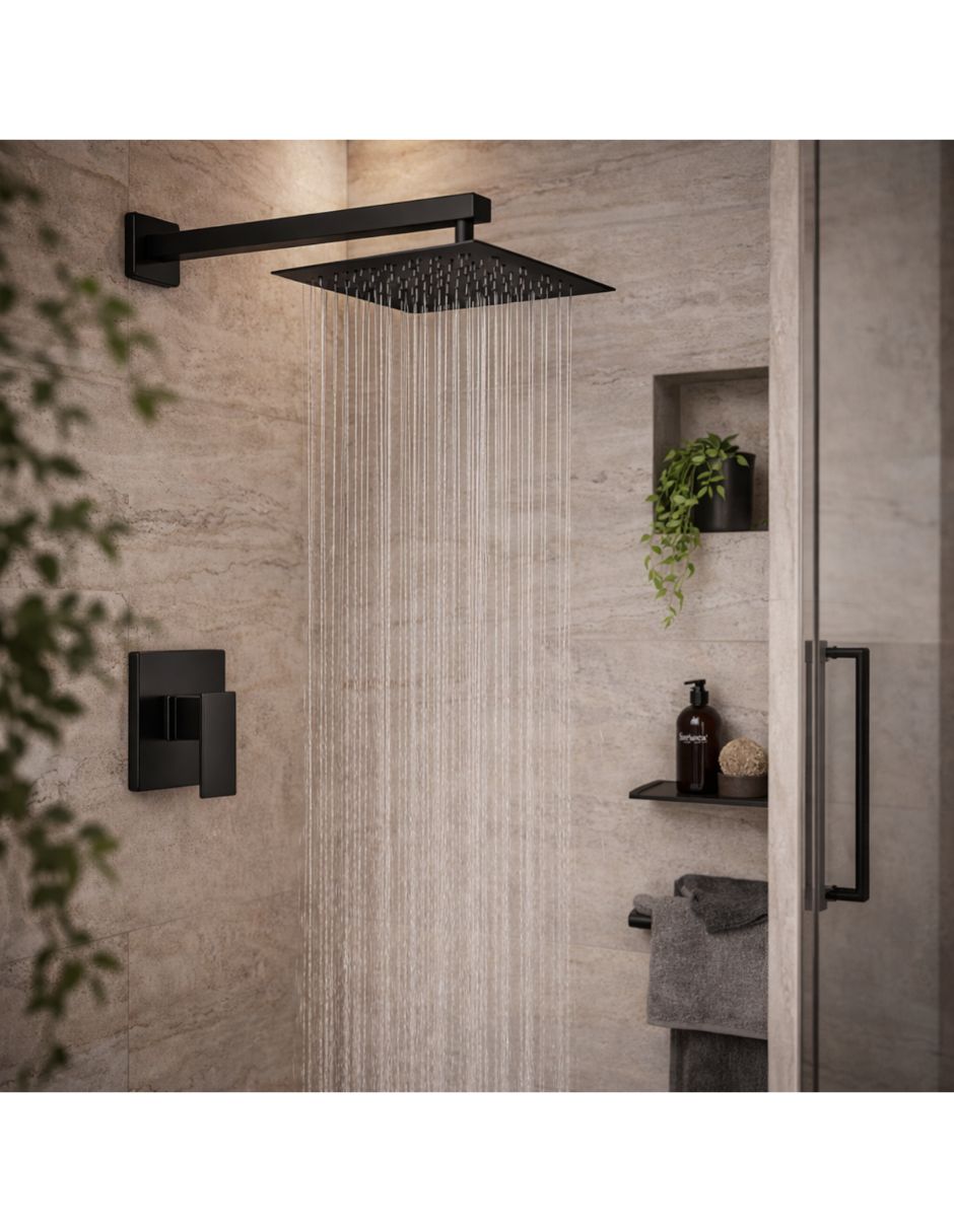 Juego de accesorios para baño de acero inoxidable 3 piezas 2