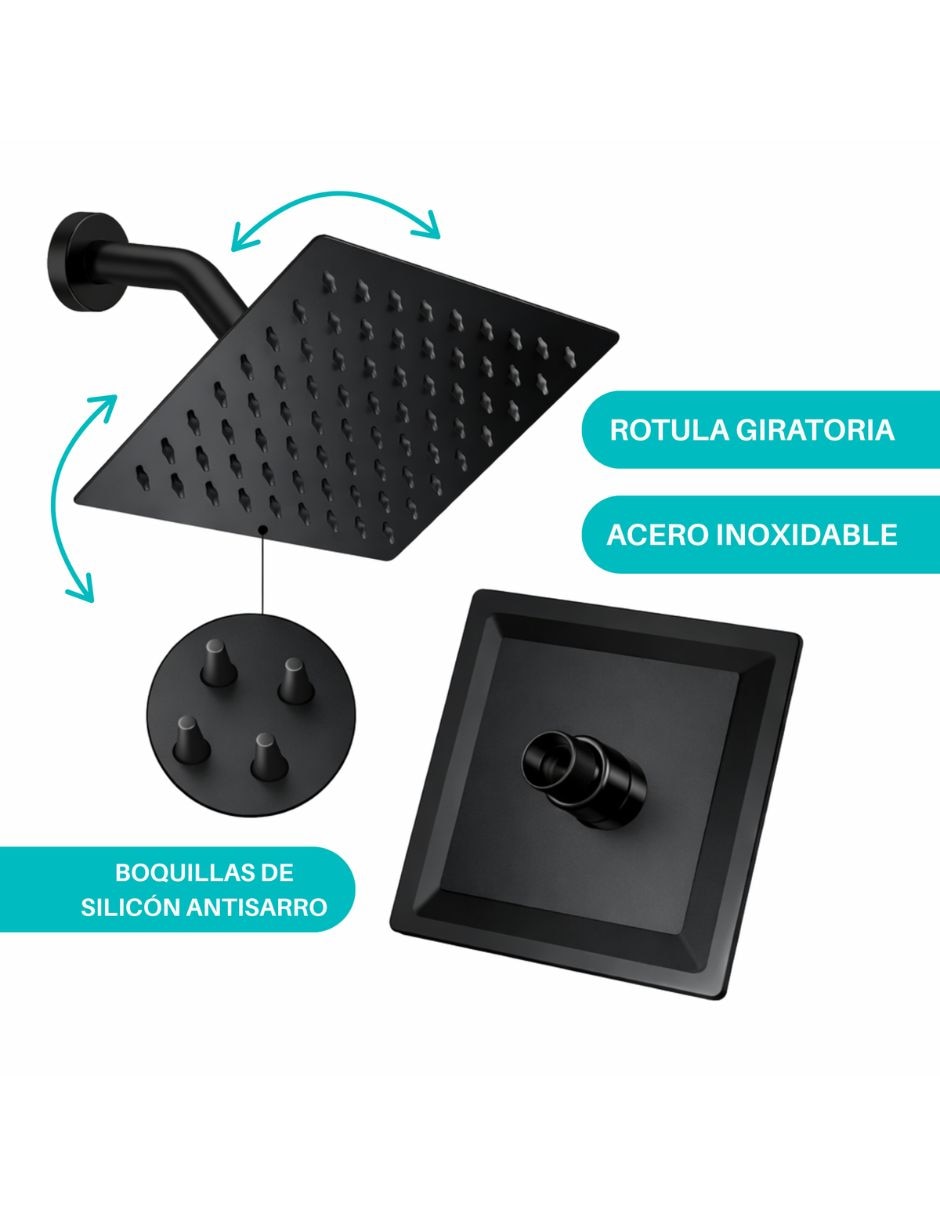 Juego de accesorios para baño de acero inoxidable 3 piezas 4