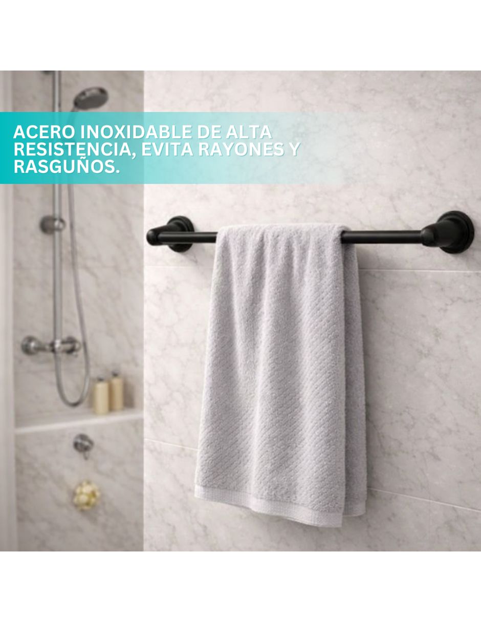 Juego de accesorios para baño de acero inoxidable 6 piezas 5