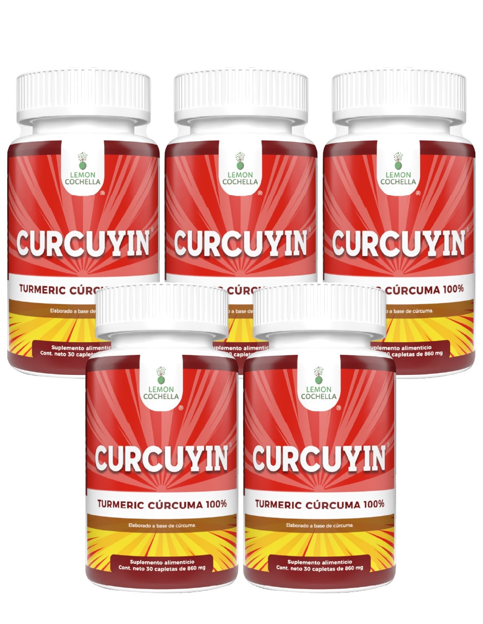 Set Curcuyin 100% Turmeric Cúrcuma de 30 tabletas Set Curcuyin 100% Turmeric Cúrcuma de 30 tabletas