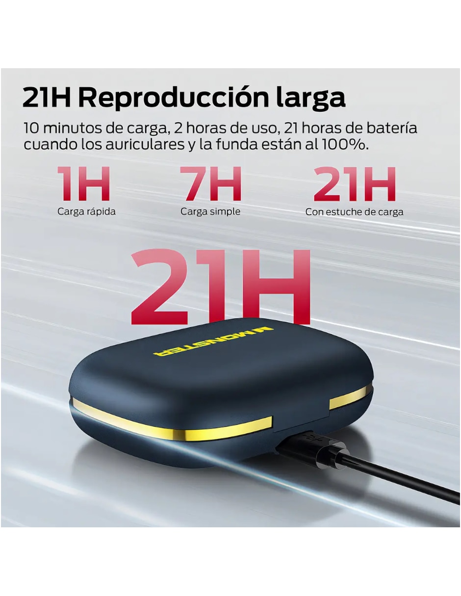 Audífonos In-Ear inalámbricos con cancelación de ruido 3