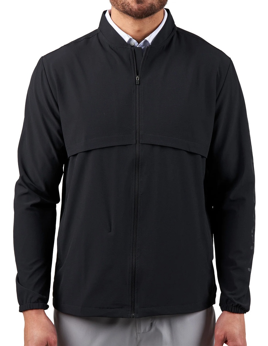 Chamarra casual Black Clover Motto Z con bolsillos para hombre