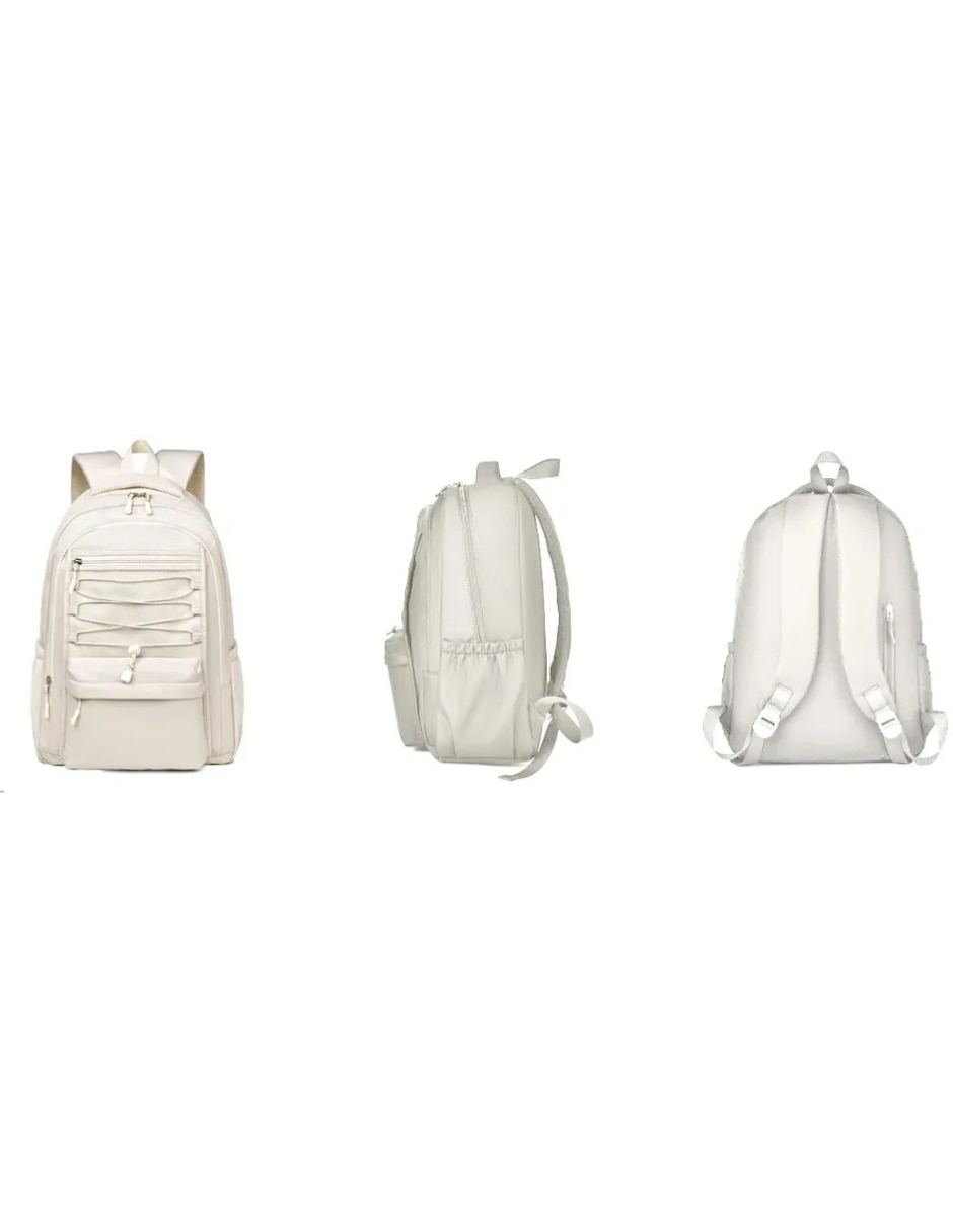 Mochila con portalaptop Genérica impermeable unisex