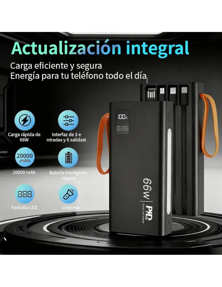 Batería portátil 46200 mAh 2