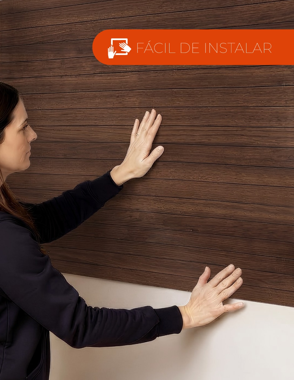 Panel decorativo lavable rectangular 4