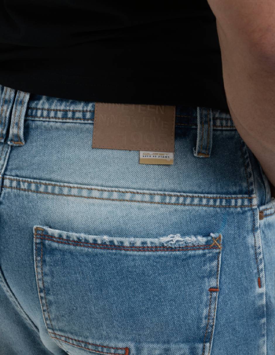 Jeans loose QUE110250028-015 para hombre 3