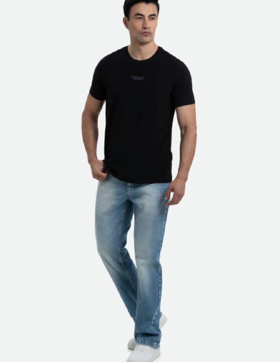 Jeans loose QUE110250028-015 para hombre 4