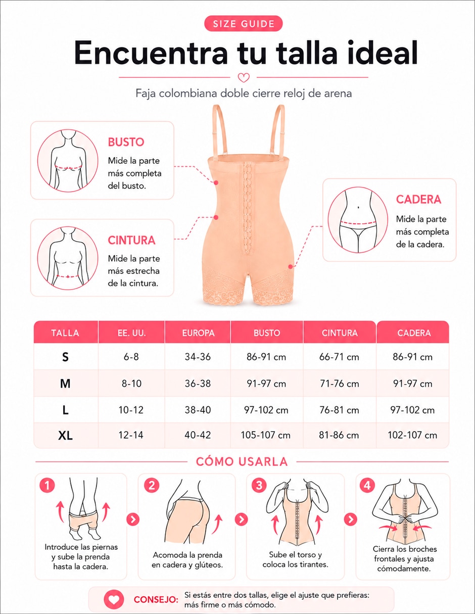 Faja body Jovak con compresión alta para mujer