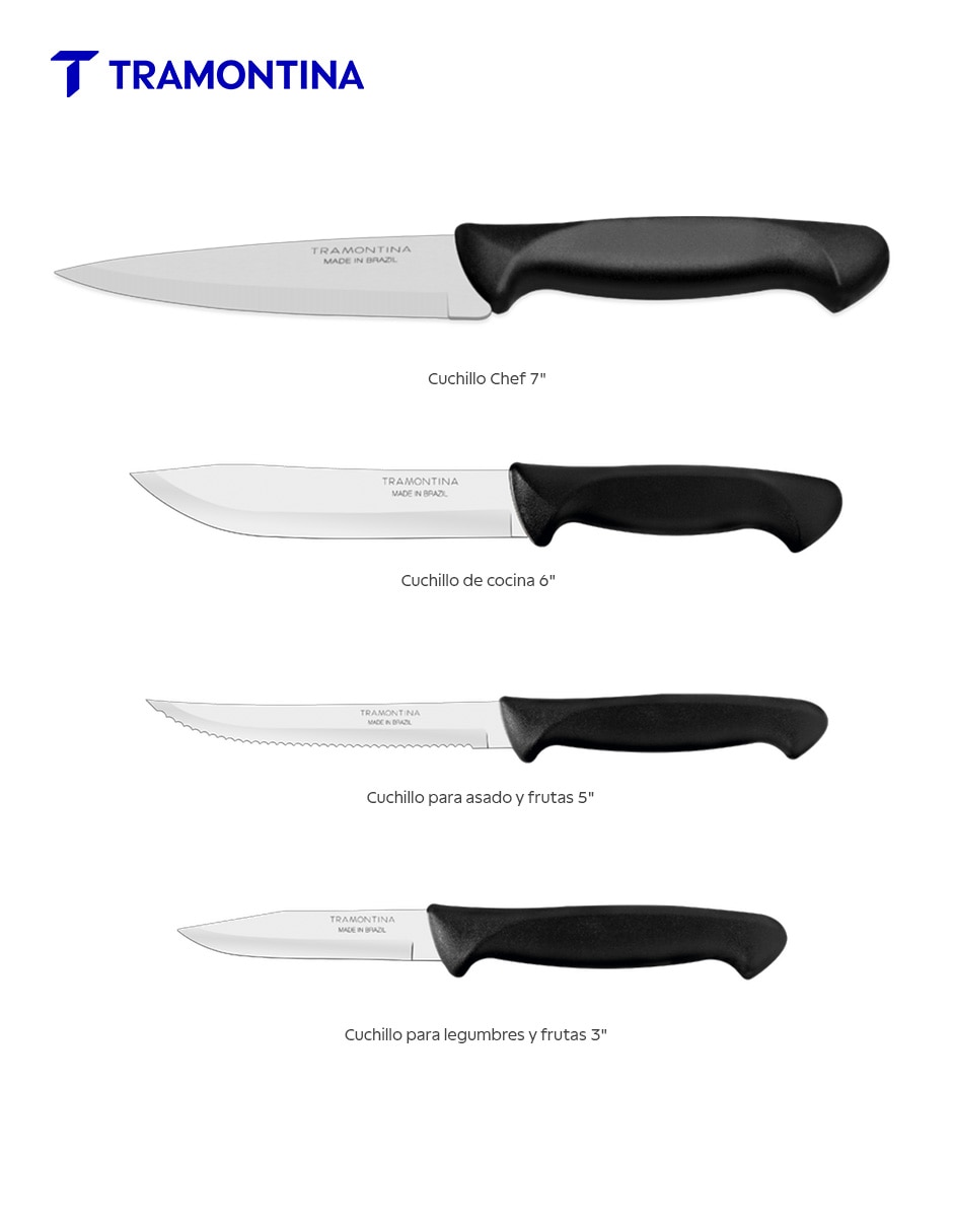 Set de cuchillos 4 piezas 5