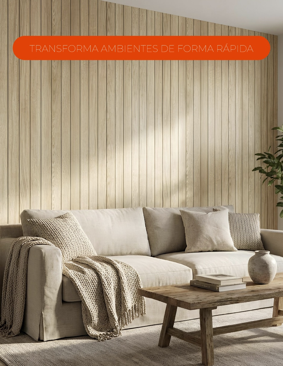 Panel decorativo para hogar de interiorr lavable 2