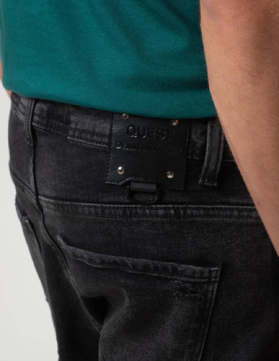Jeans Regular QUE110250031-019 para hombre 7