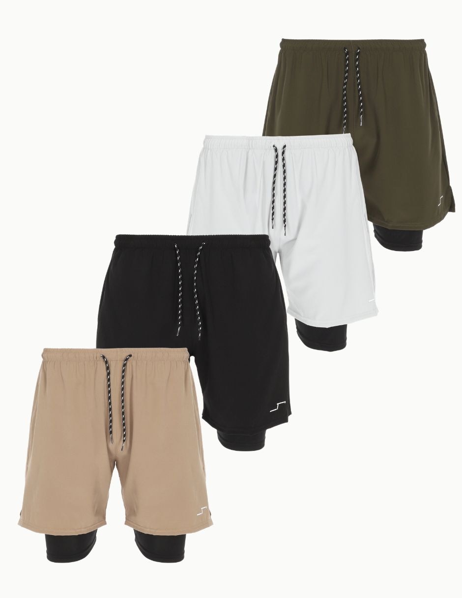 Set short con bolsillos CHB Chili Beans Clothing CO para entrenamiento hombre Set short con bolsillos CHB Chili Beans Clothing CO para entrenamiento hombre