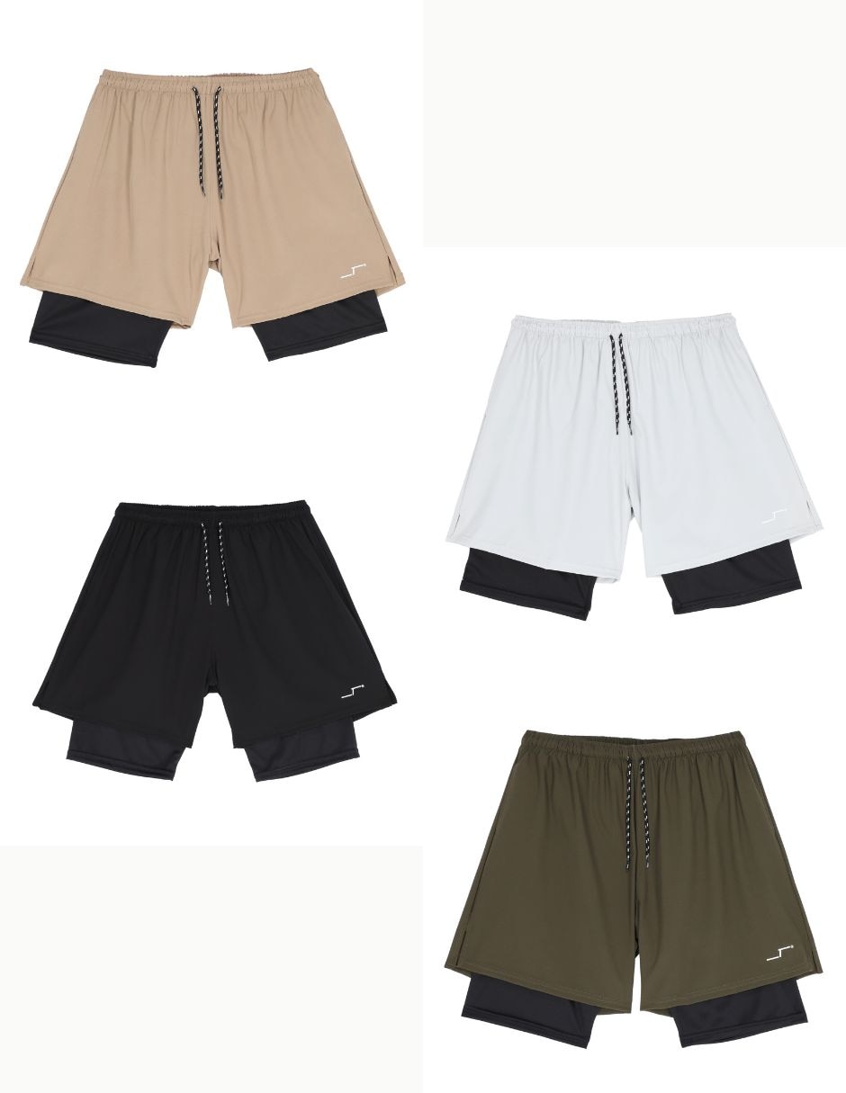Set short con bolsillos CHB Chili Beans Clothing CO para entrenamiento hombre 2