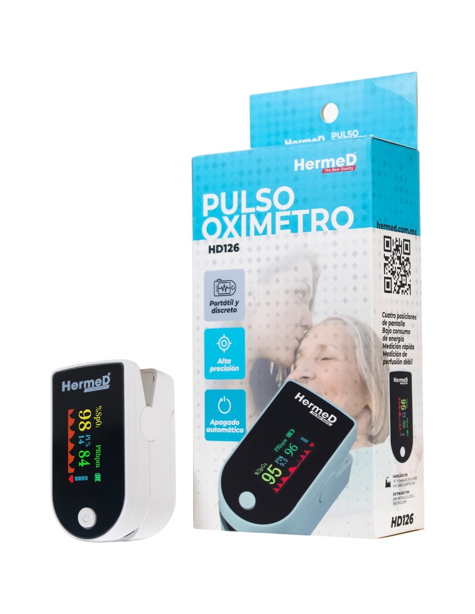 Oxímetro de dedo HD126
