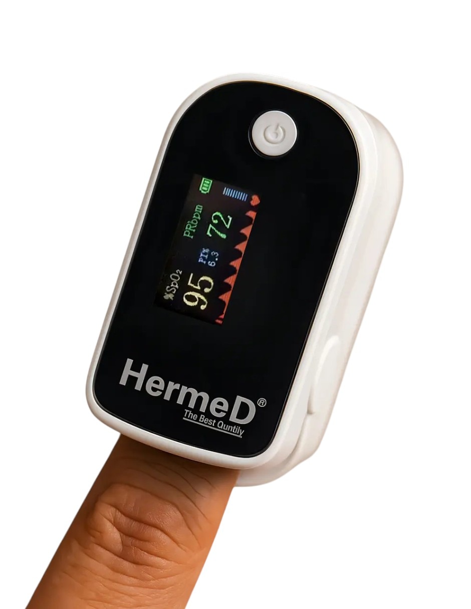Oxímetro de dedo HD126 Hermed