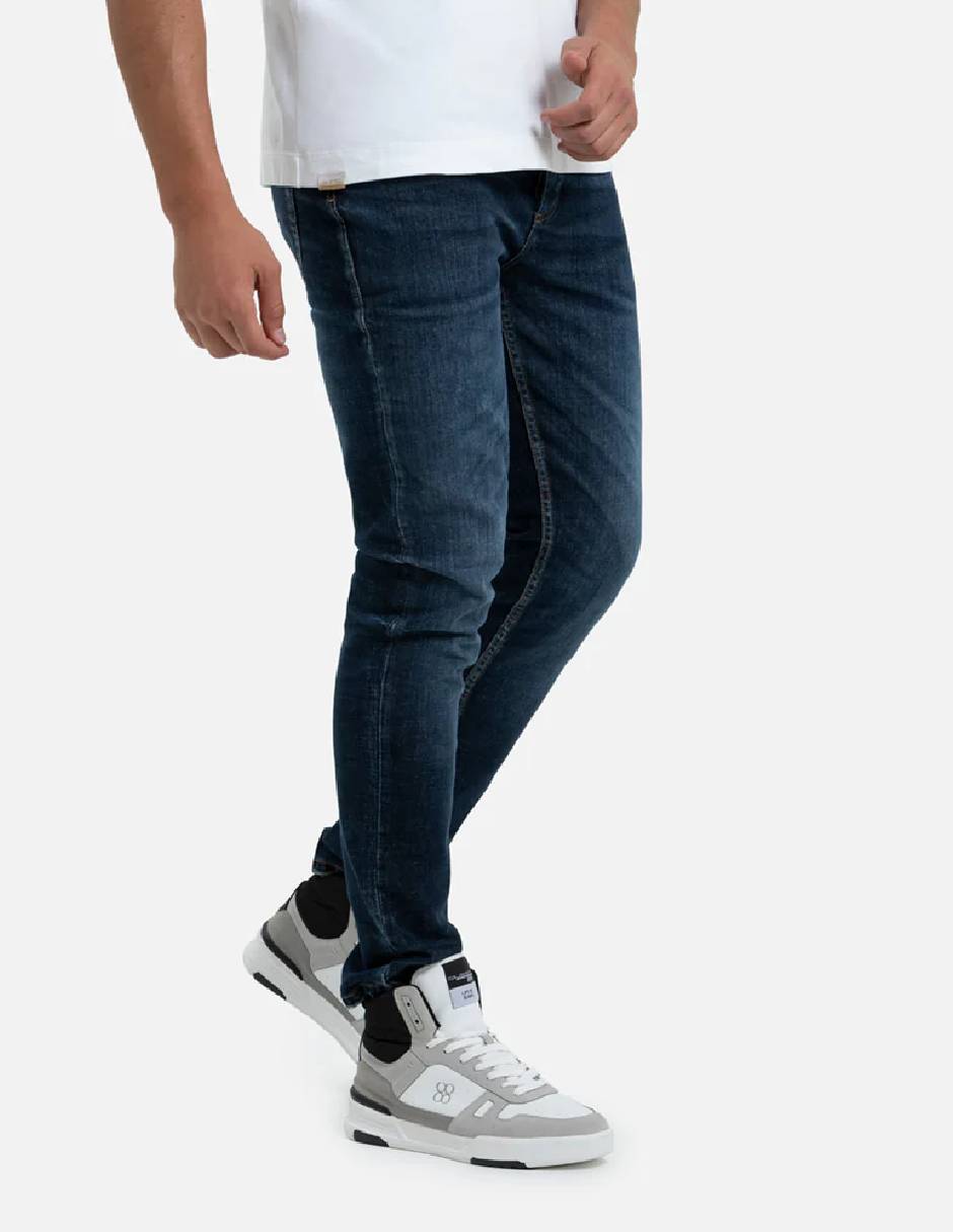 Jeans slim QUE110250033-324 lavado obscuro para hombre Jeans slim QUE110250033-324 lavado obscuro para hombre