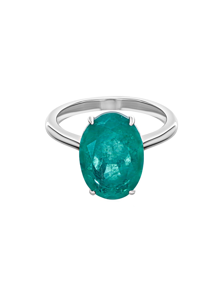 Anillo ovalado P 925 de plata turmalina Anillo ovalado P 925 de plata turmalina