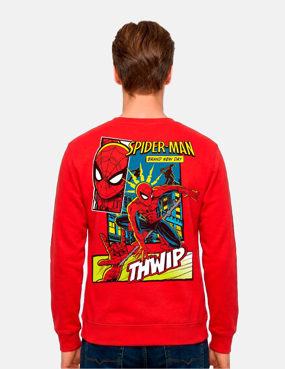 Sudadera spiderman brand new day para hombre 3