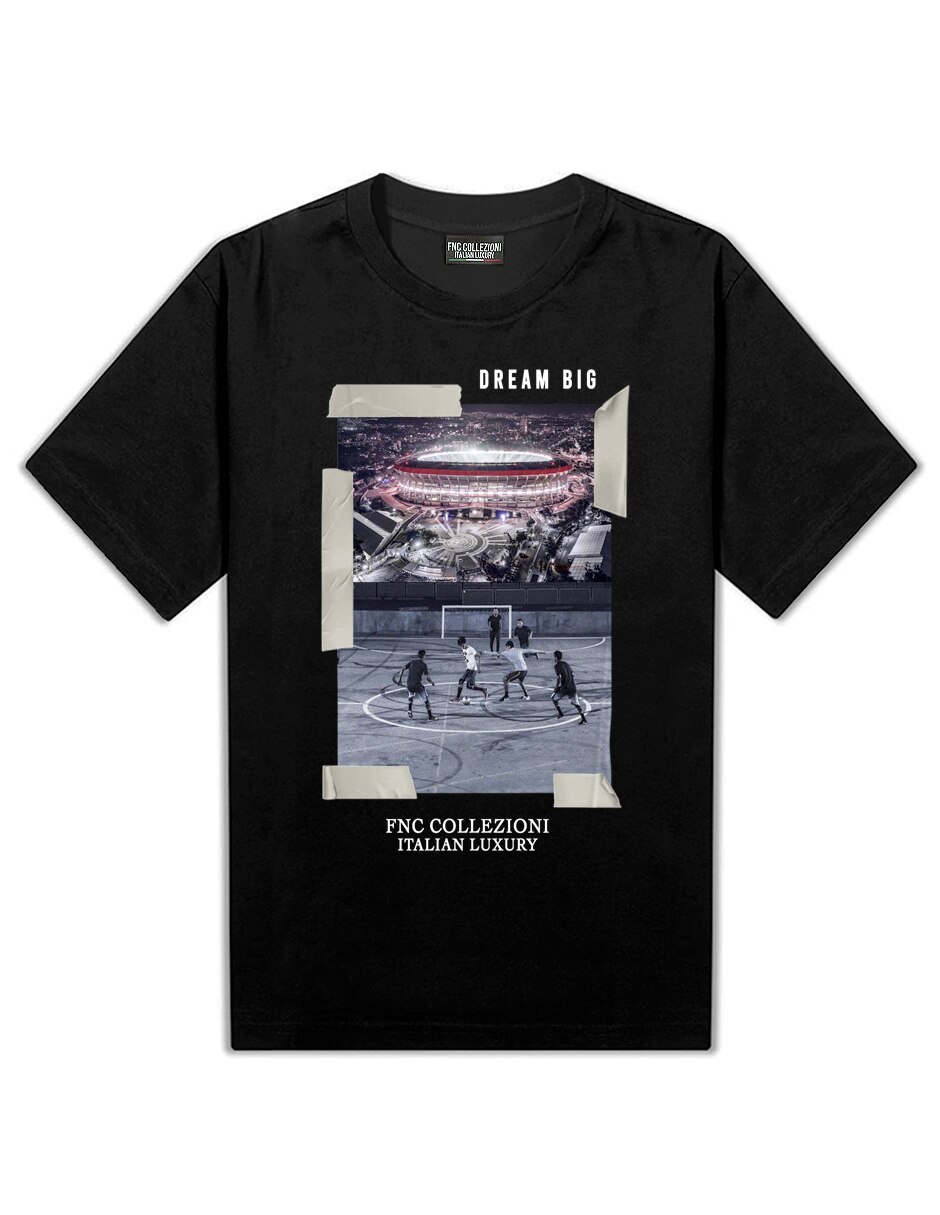 Playera FNC Collezioni Dream Big cuello redondo para hombre
