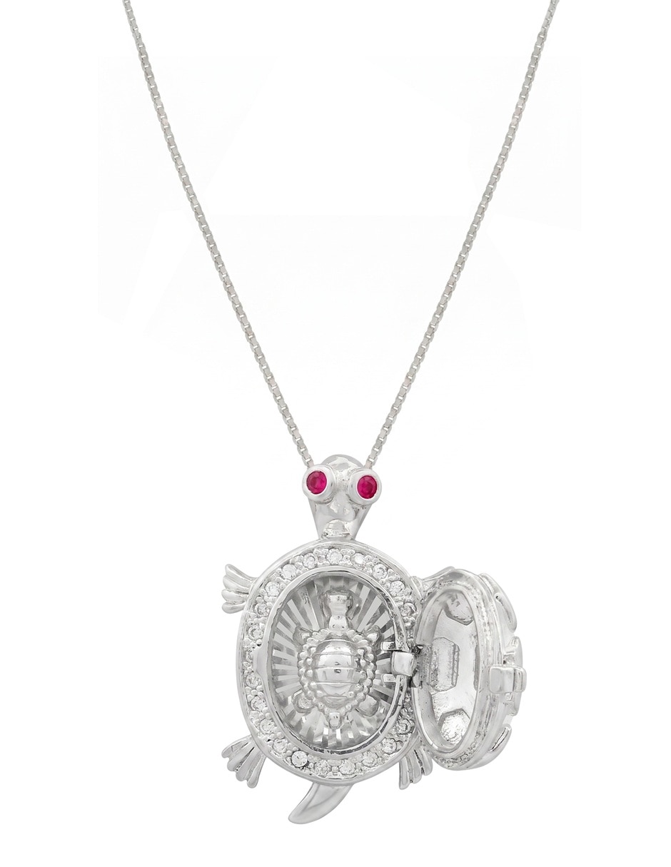 Gargantilla de tortuga de plata P 925 2