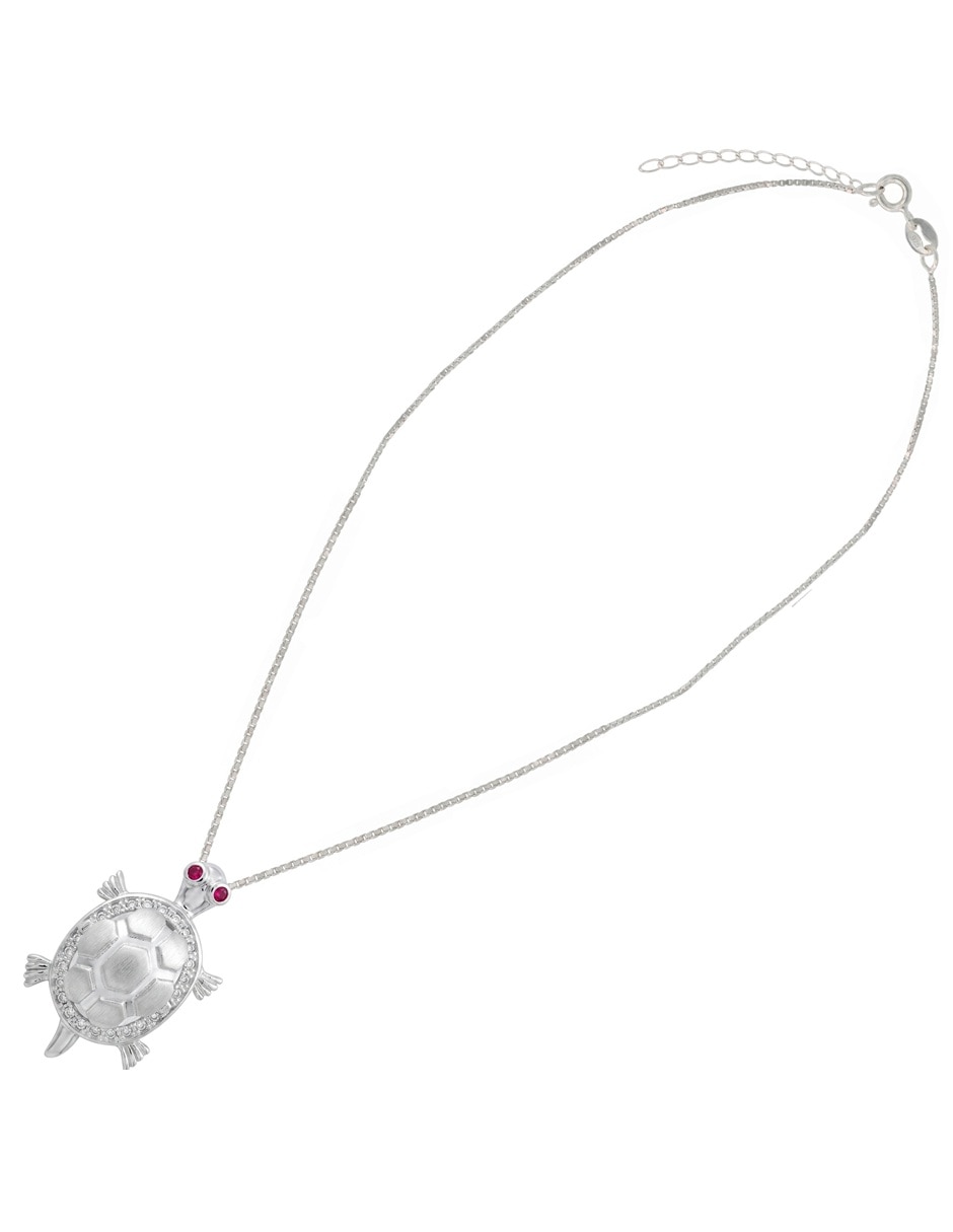 Gargantilla de tortuga de plata P 925 5