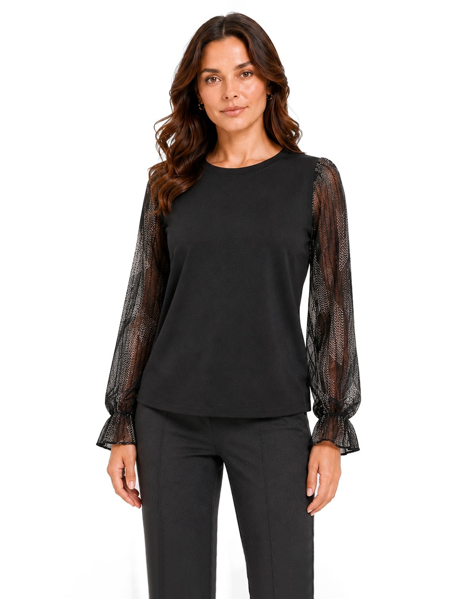 Blusa manga larga para mujer Blusa manga larga para mujer
