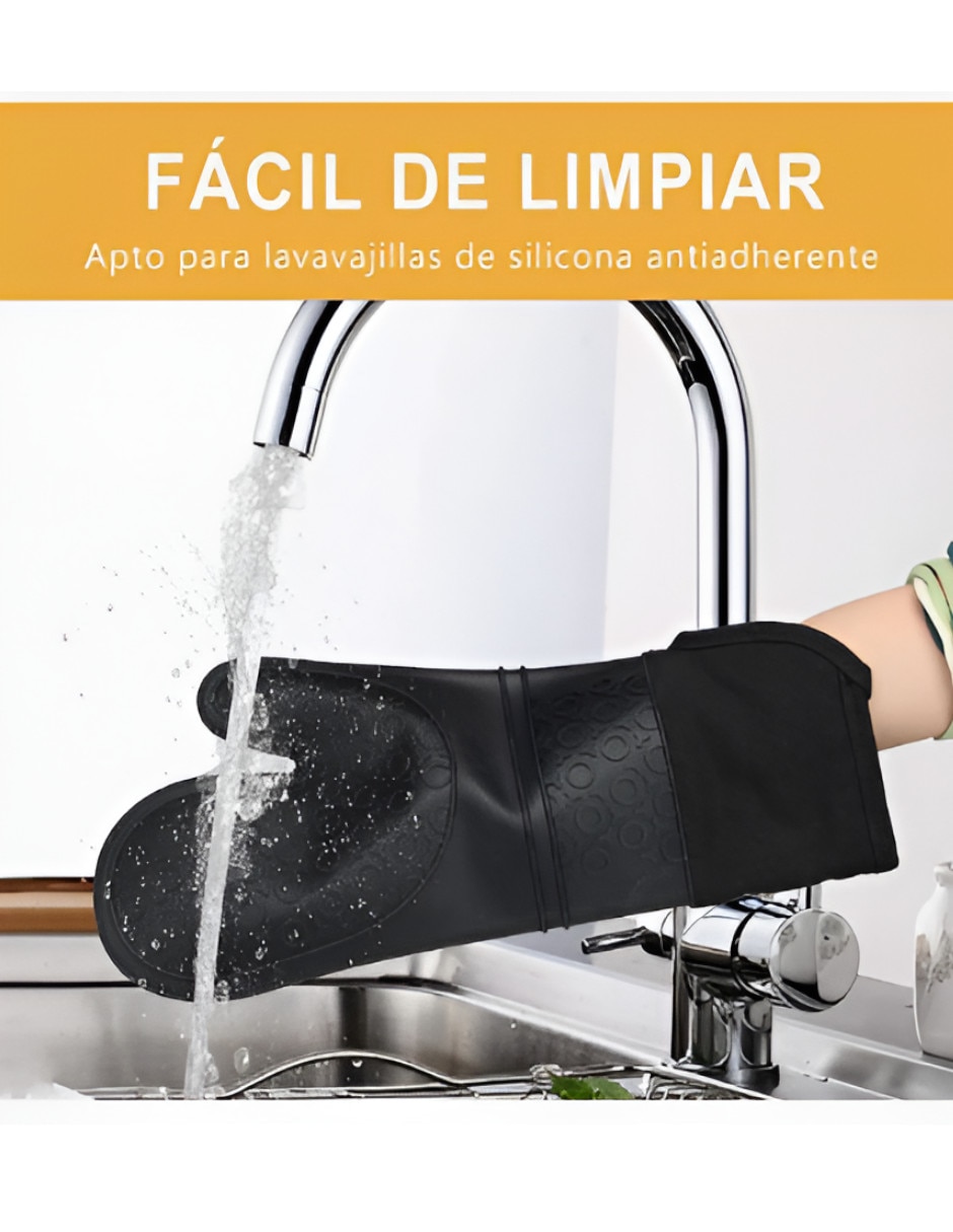 Guantes horno de silicón 3