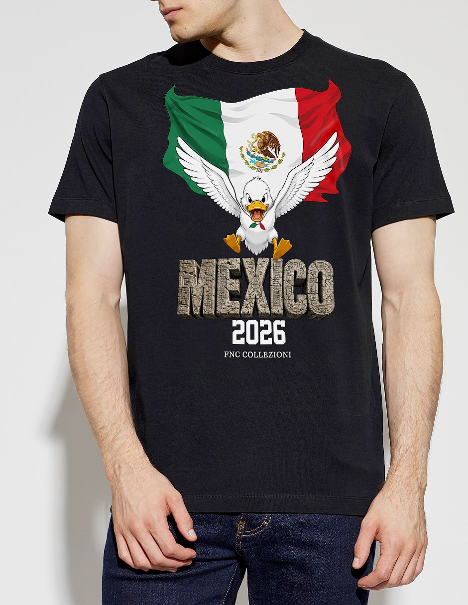 Playera FNC Collezoni Super Pato cuello Redondo para hombre