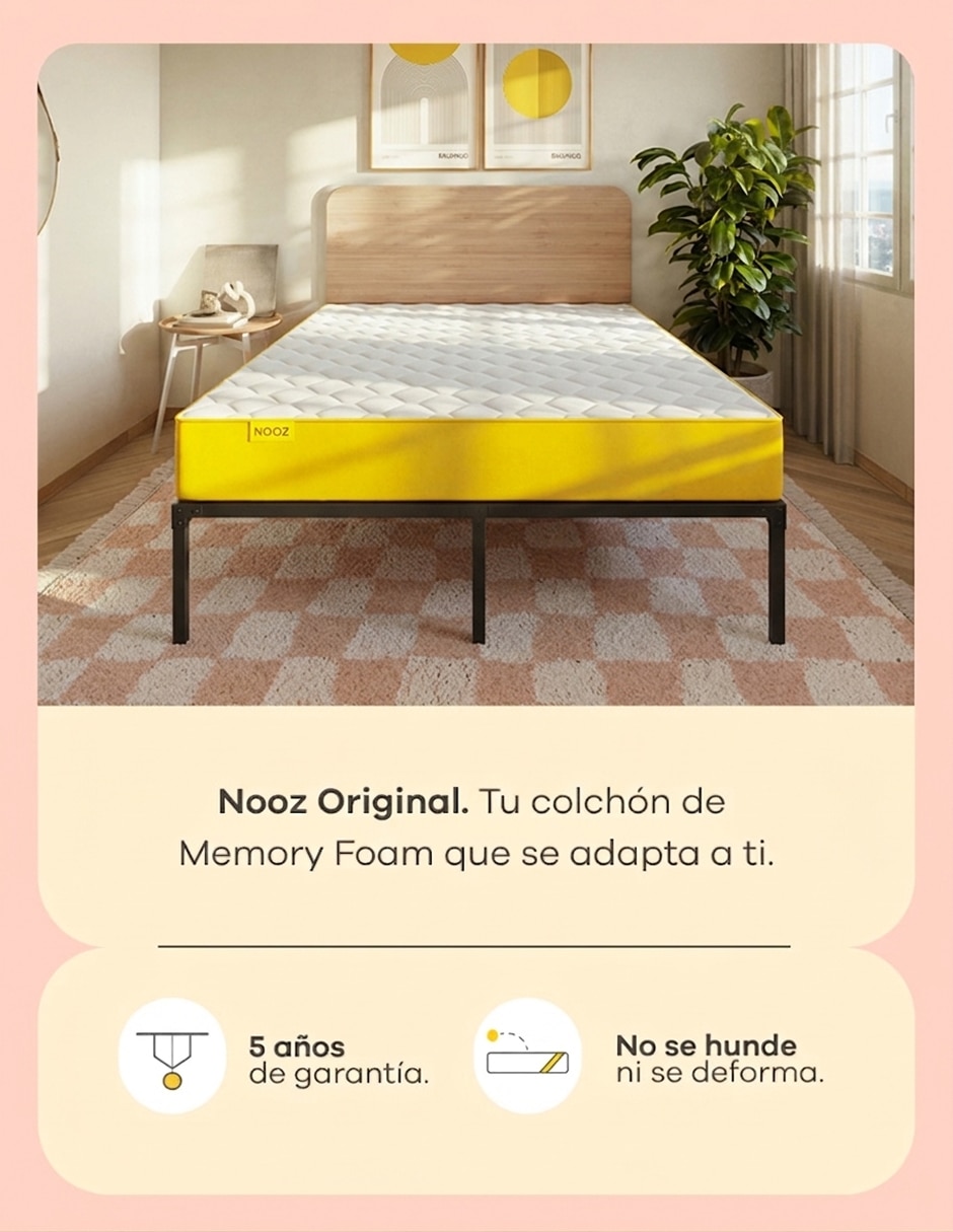 Juego de colchón y box Nooz
