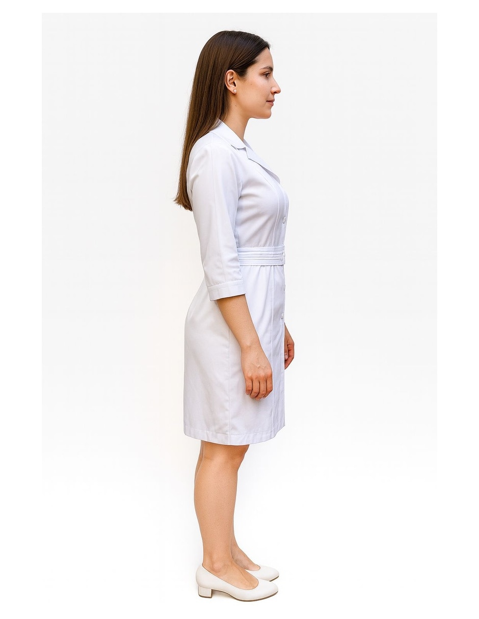 Vestido a la rodilla formal para mujer 4