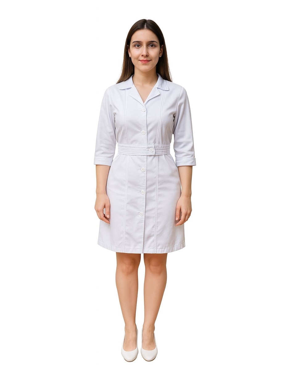 Vestido a la rodilla formal para mujer 5