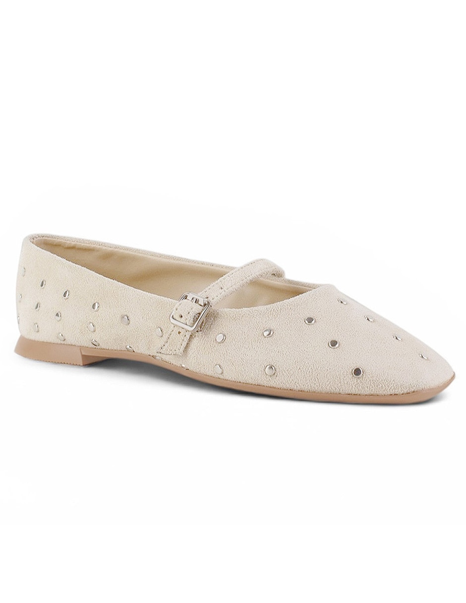Balerina 810-E-475-B de Gamuza para mujer 2