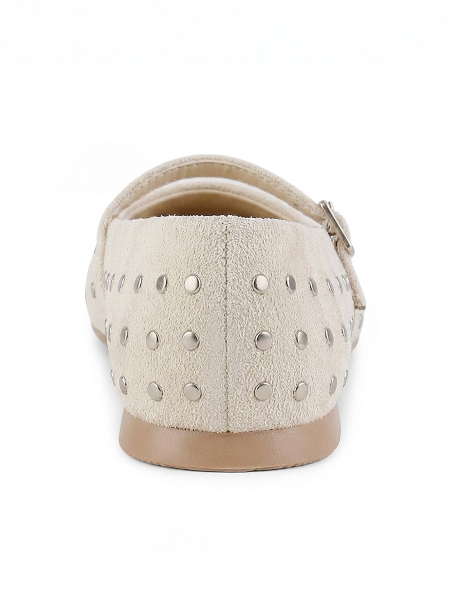 Balerina 810-E-475-B de Gamuza para mujer 8