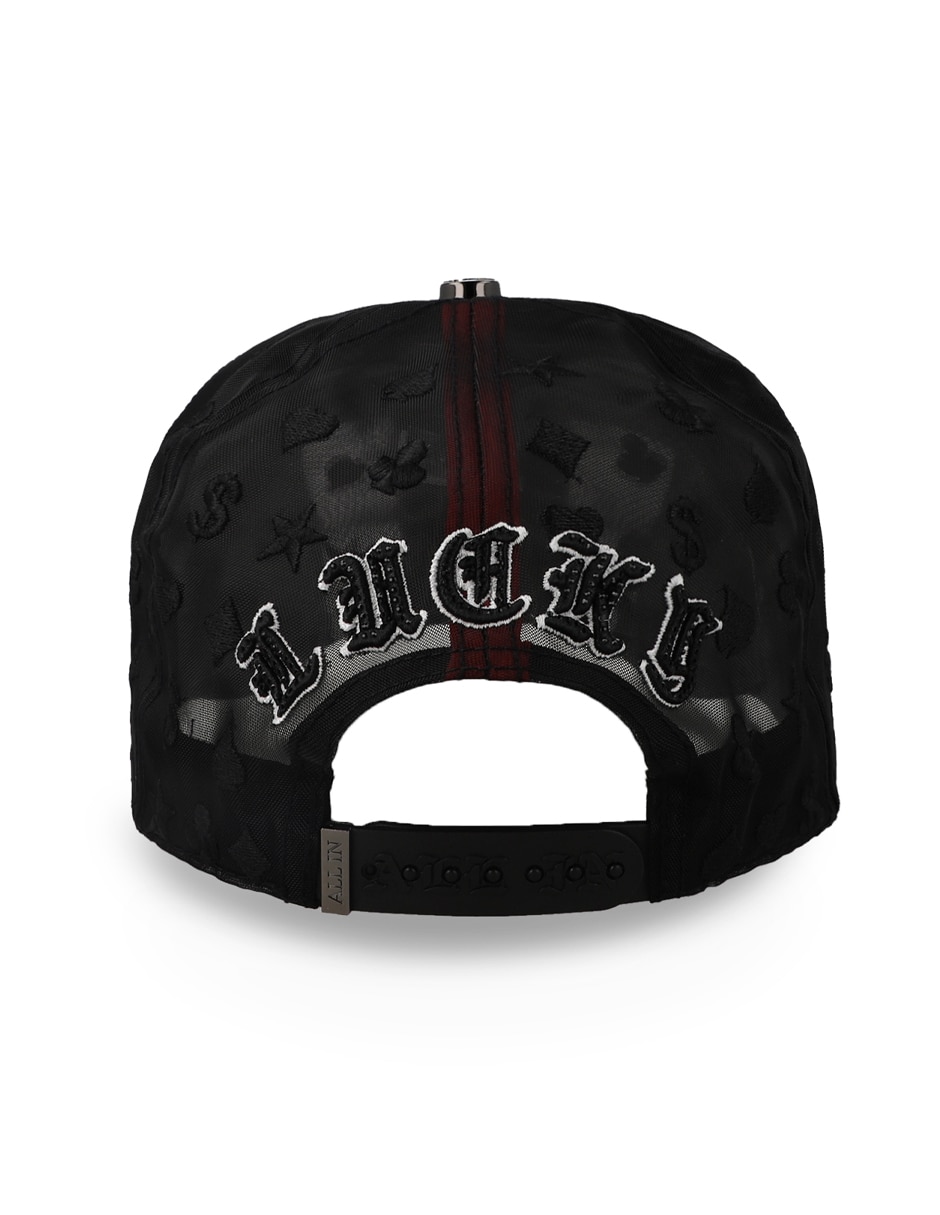 Gorra visera curva snapback On Fire Edition TC Negra unisex 2