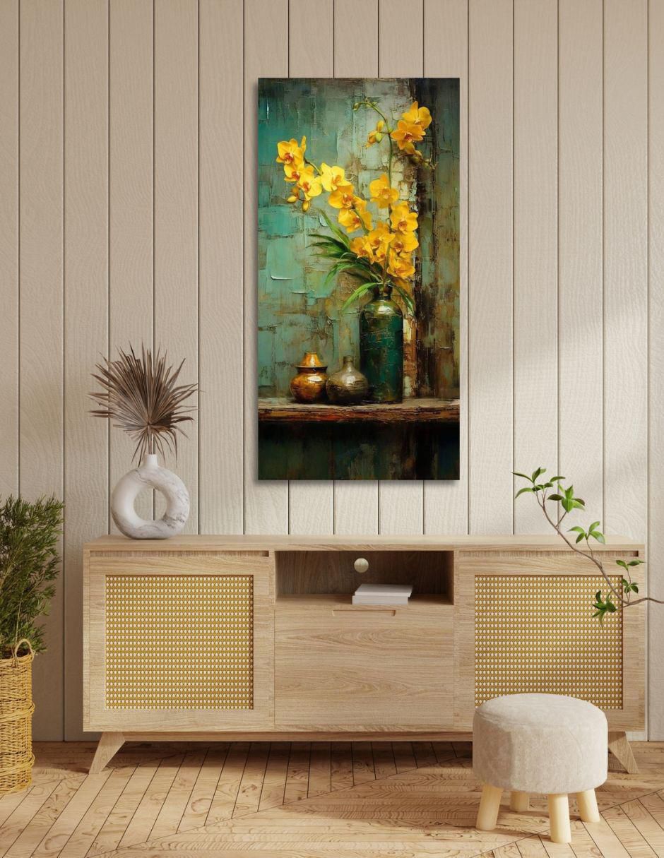 Cuadro decorativo Impresión en Tela Orquidea 7