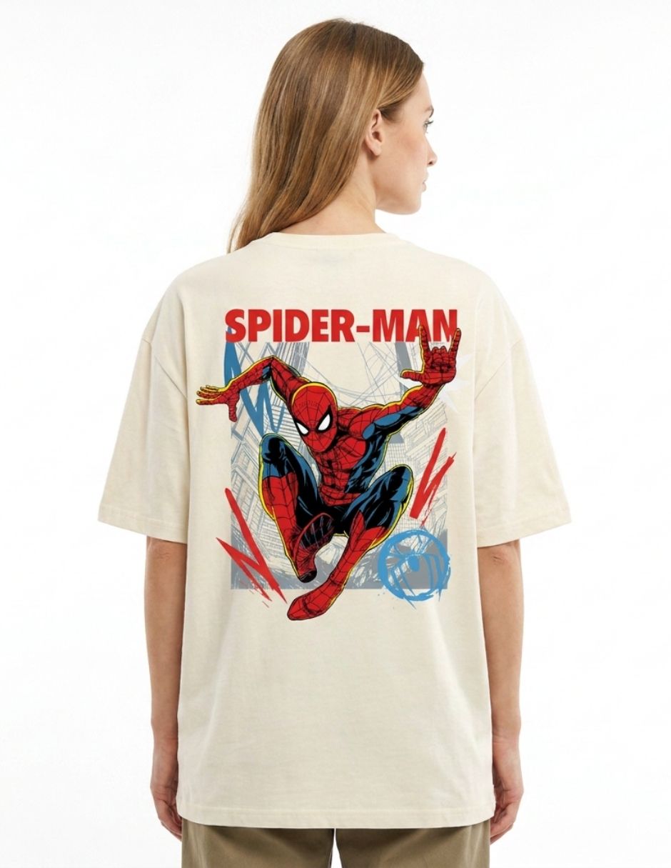 Playera marvel spiderman brand new day cuello redondo para hombre
