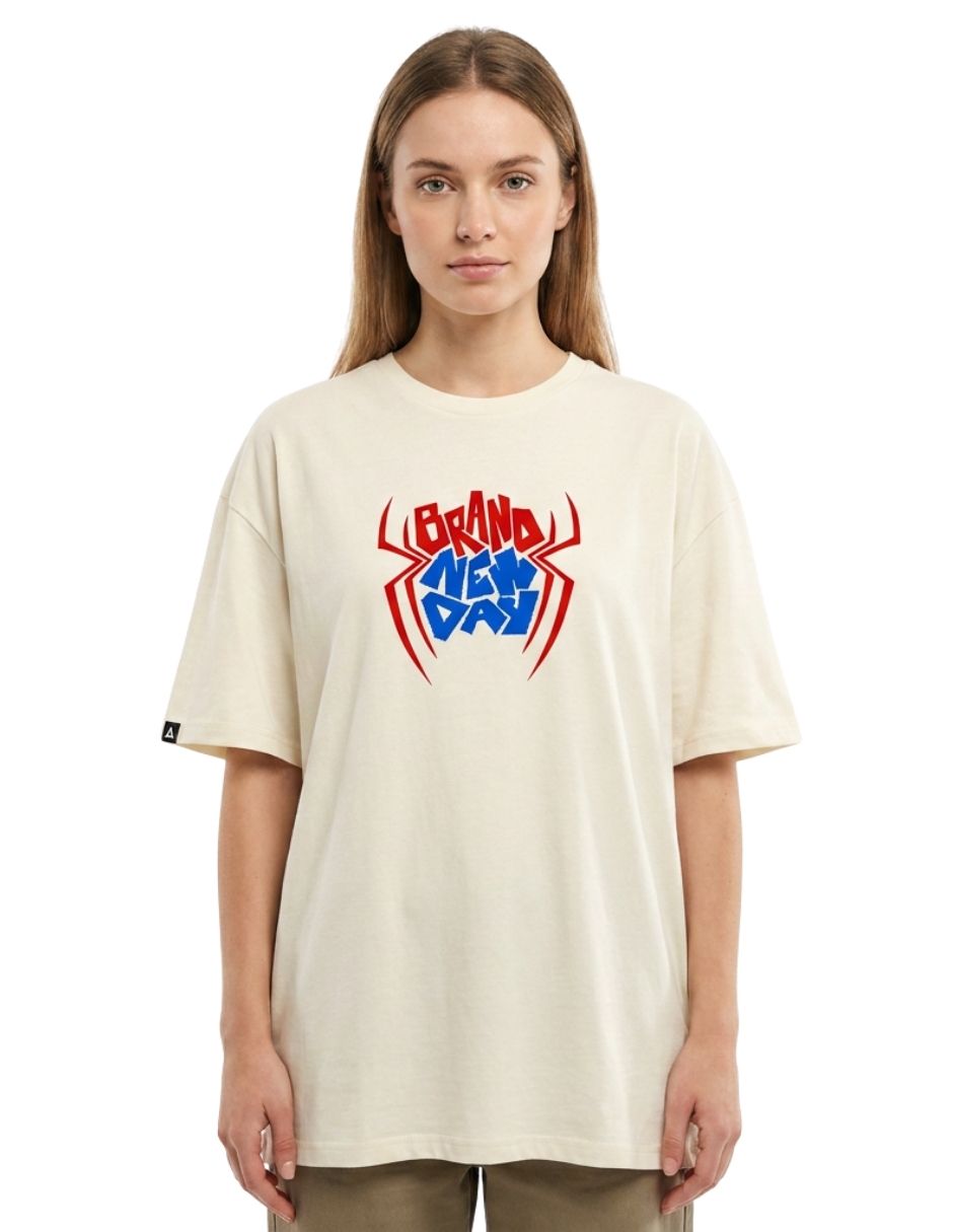 Playera marvel spiderman brand new day cuello redondo para hombre