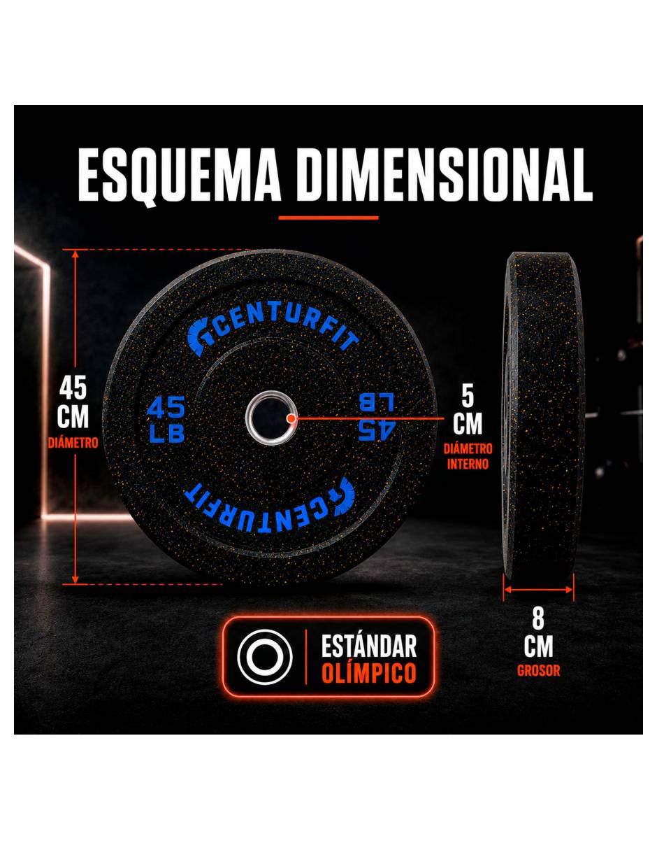Disco Centurfit de entrenamiento