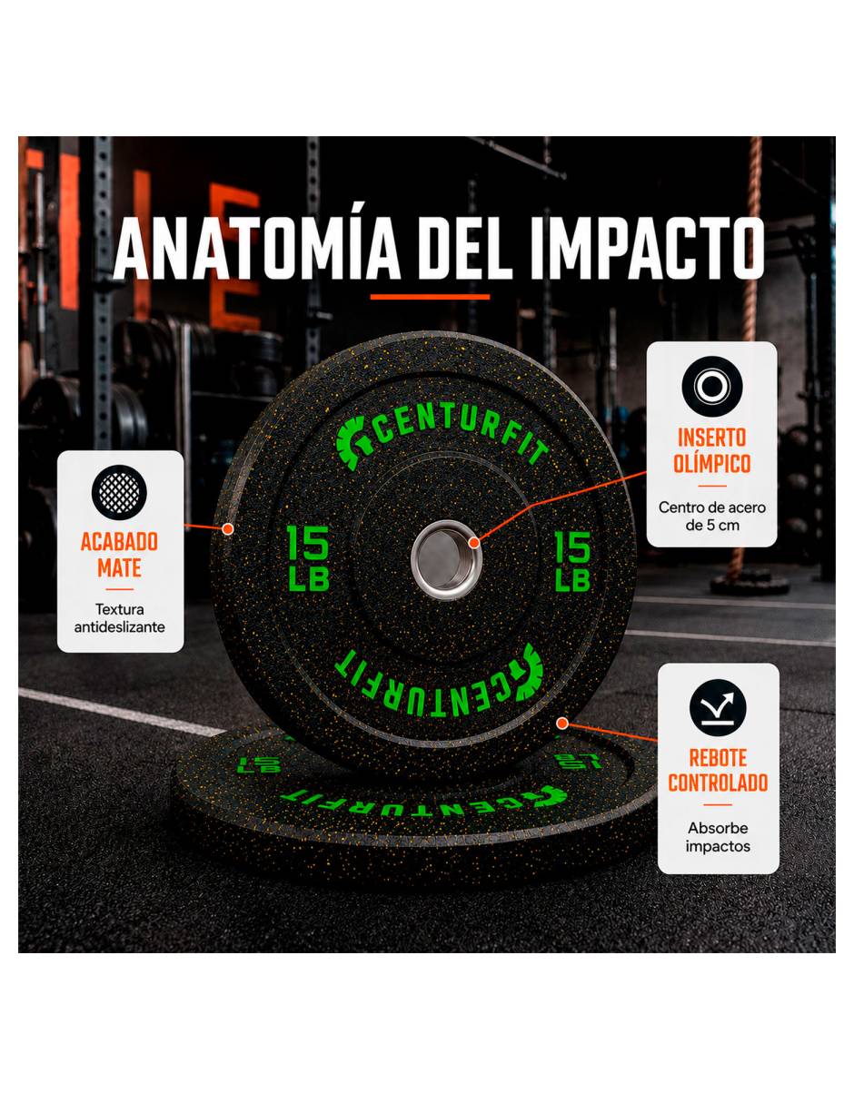 Disco Centurfit de entrenamiento