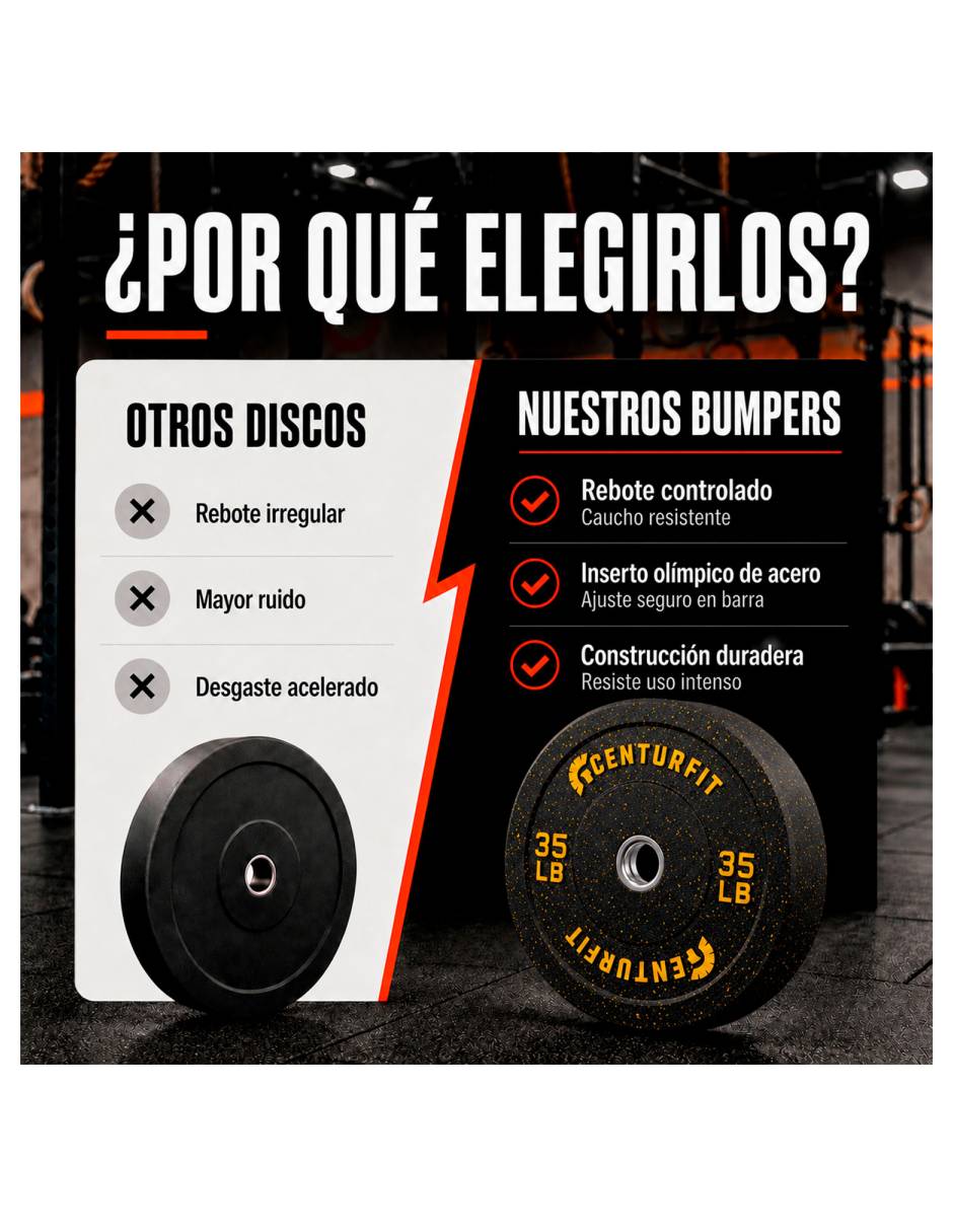 Disco Centurfit de entrenamiento