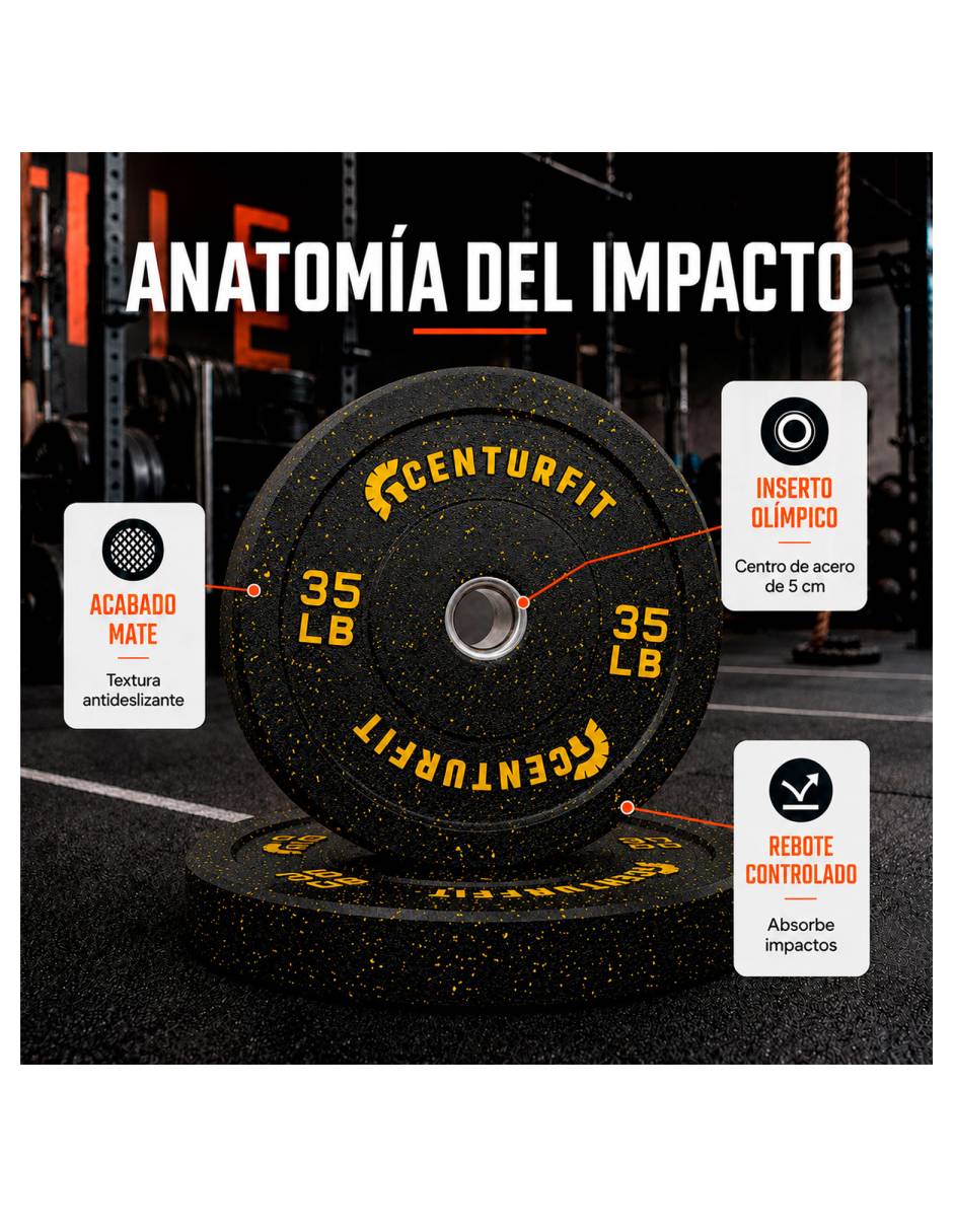 Disco Centurfit de entrenamiento