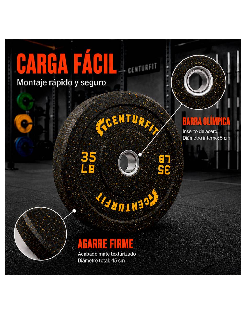 Disco Centurfit de entrenamiento