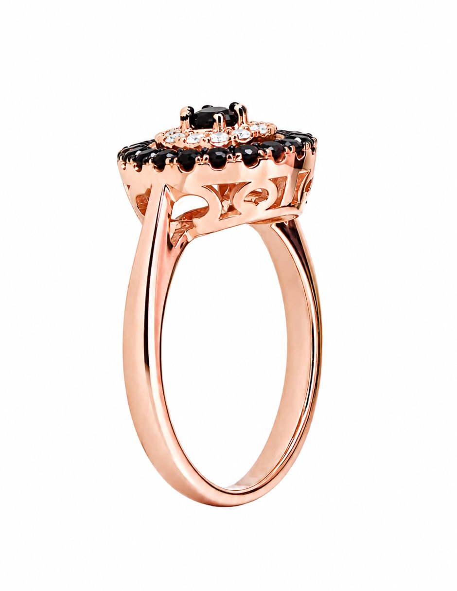 Anillo P 925 de plata zirconia pavé 2