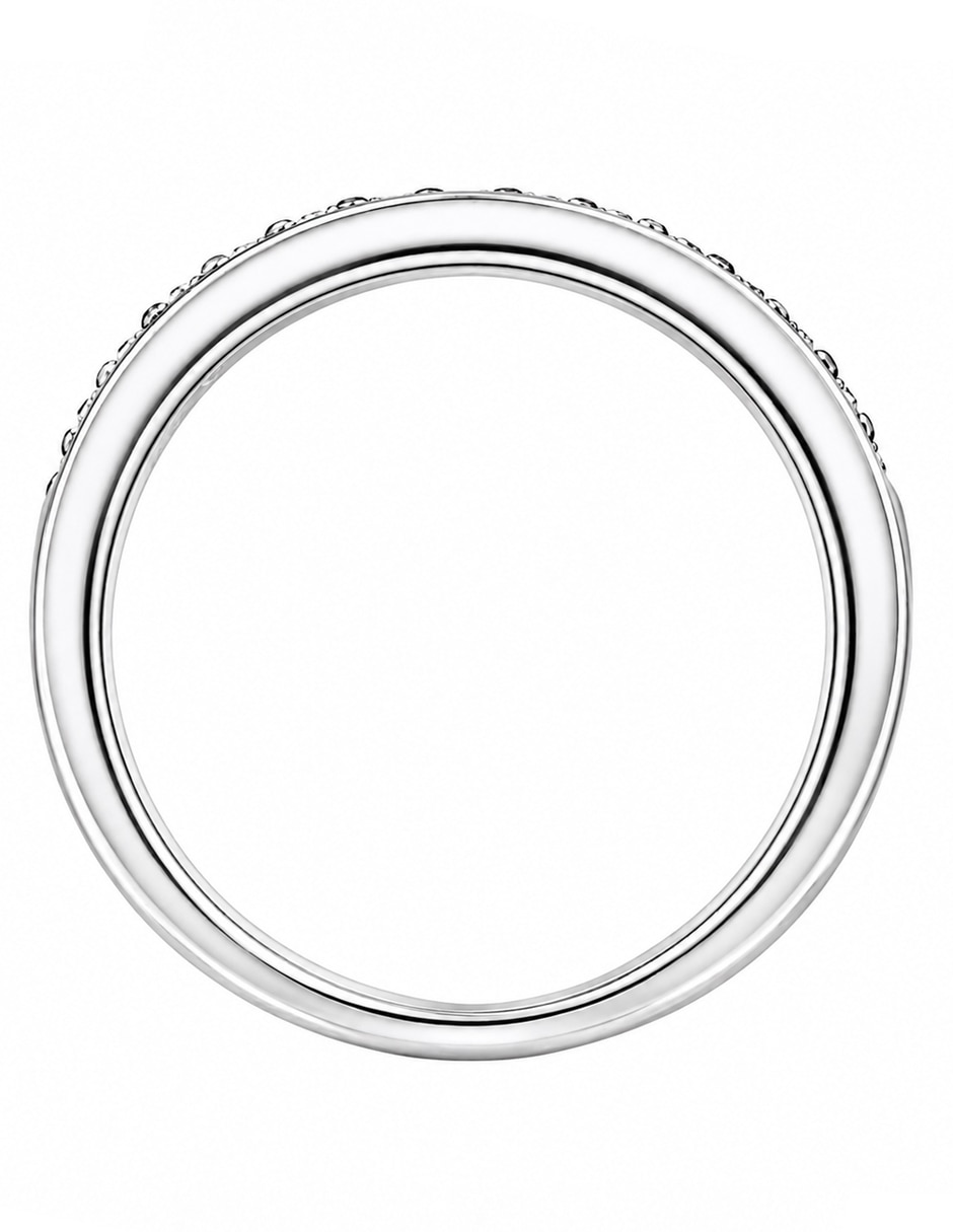 Anillo P 925 de plata zirconia pavé 2