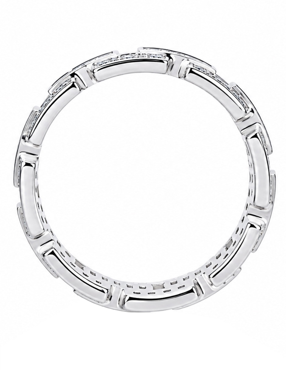 Anillo P 925 de plata zirconia brillante 2