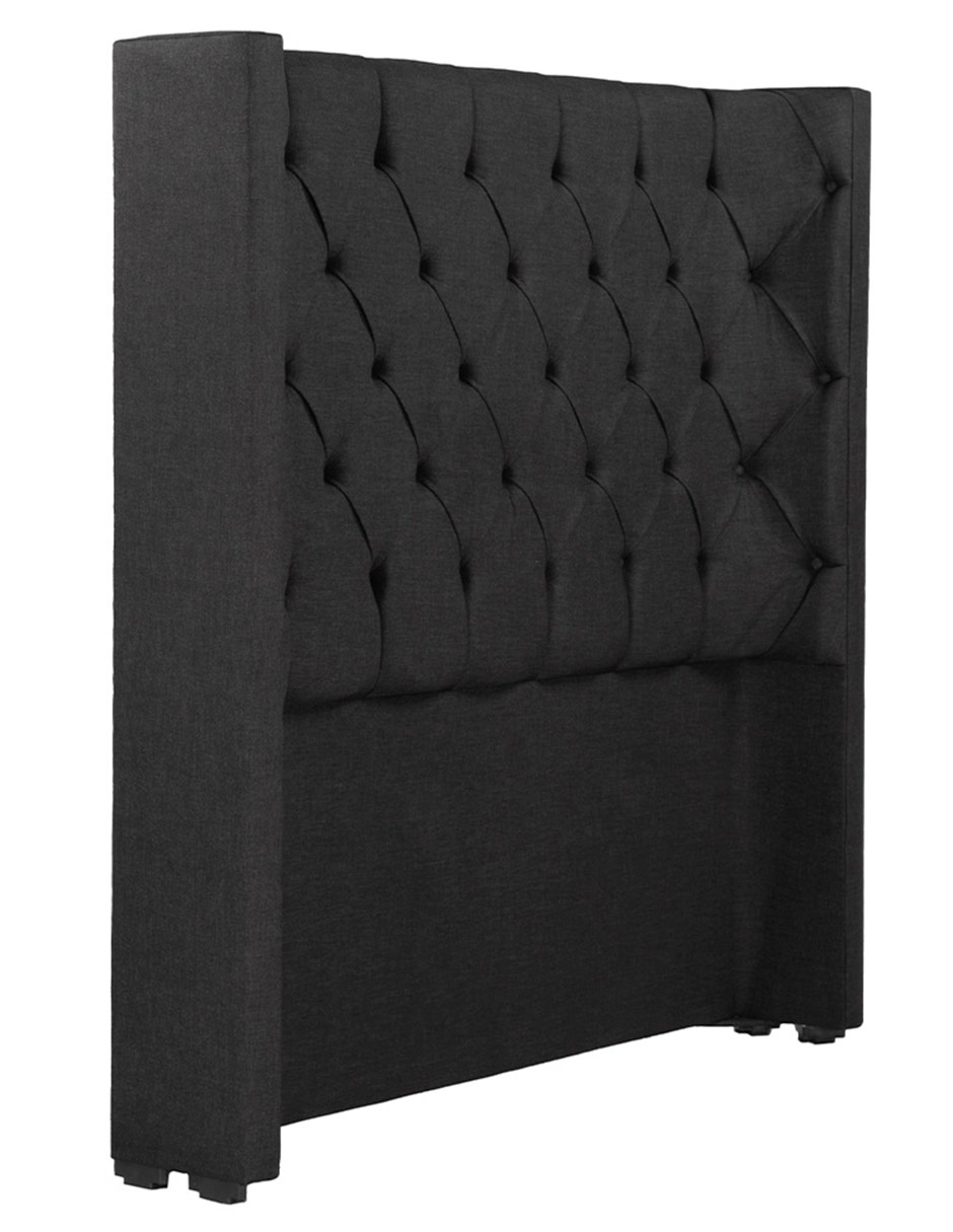 Cabecera de madera y tela 5