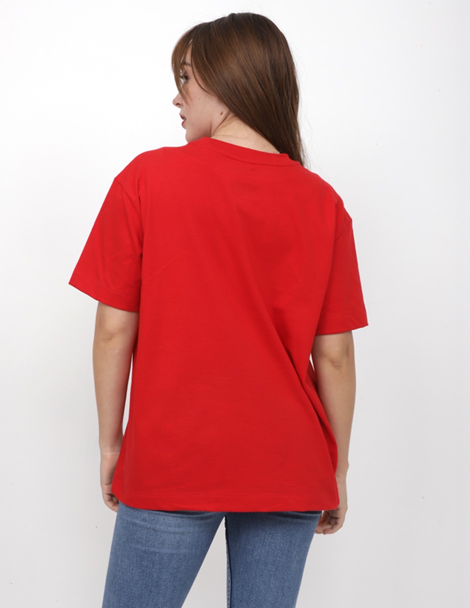 Playera manga corta Peanuts cuello redondo para mujer 3